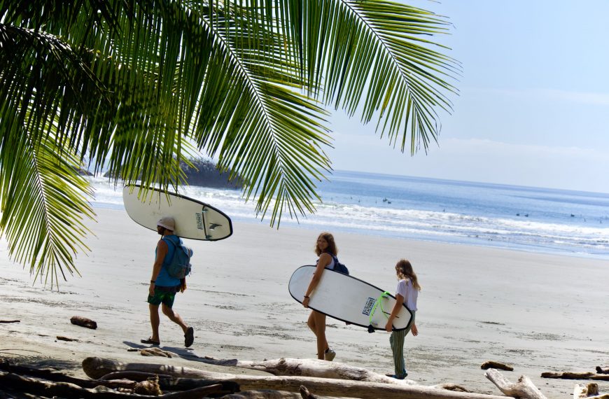 It’s a beautiful day…lalalala – surf lessons in Costa Rica