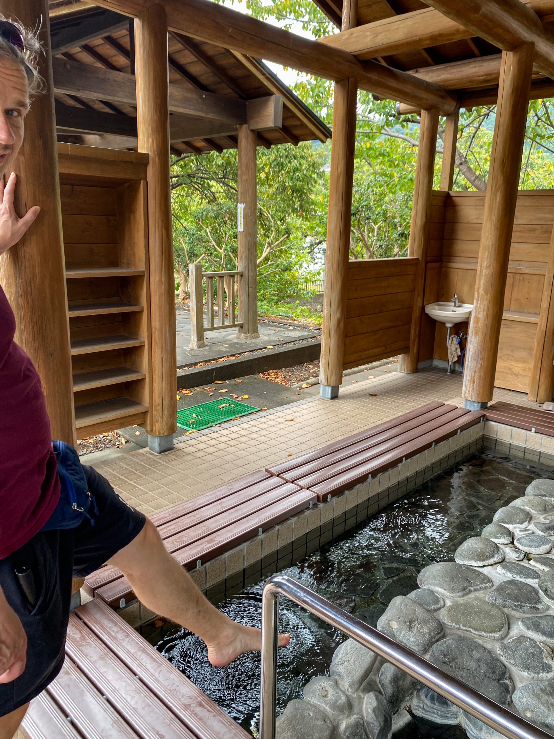 Onsen Erfahrung in Japan -Ein Fuss-Onsen? 