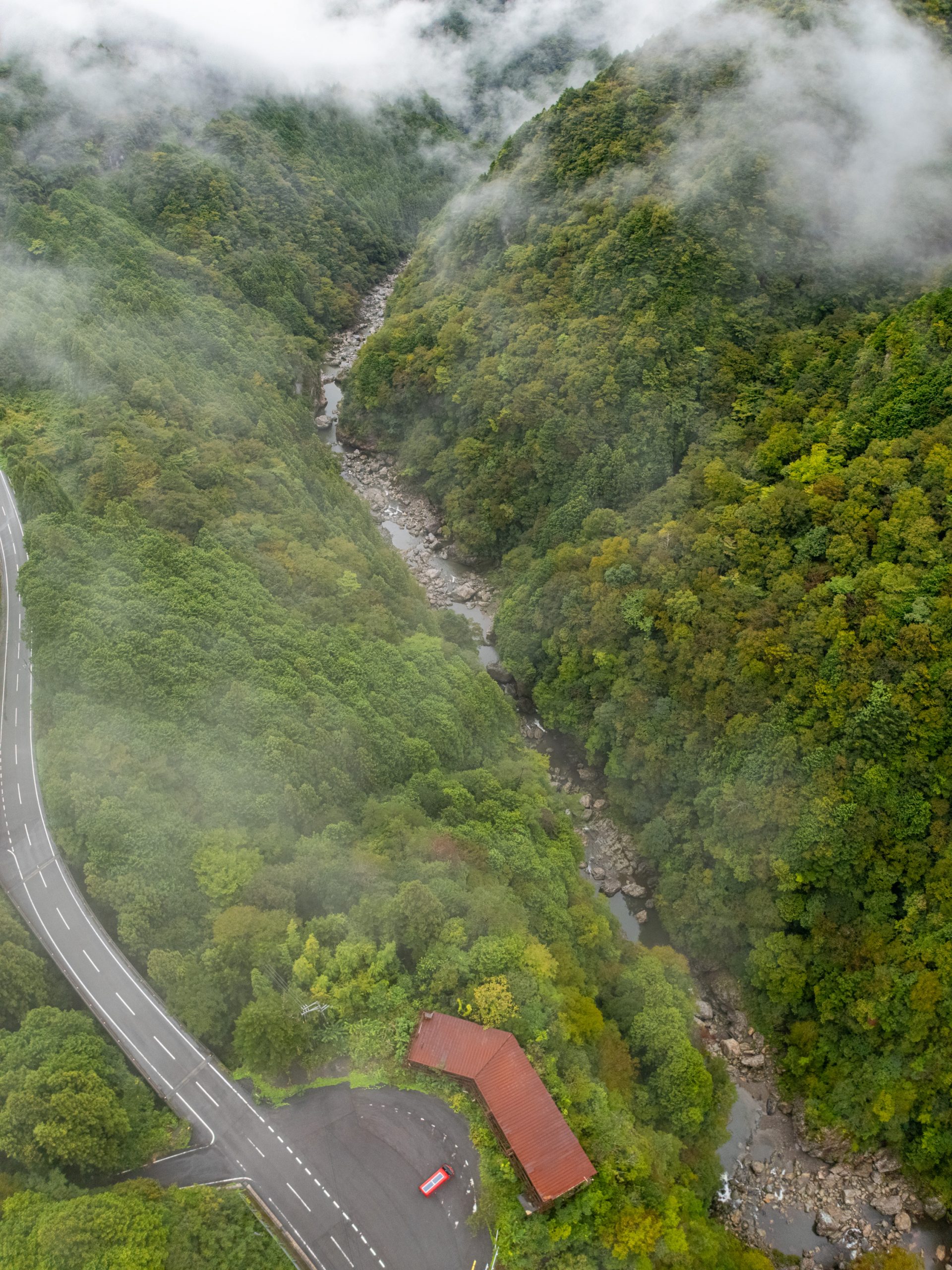 Camperreise Japan Shikoku Erfahrung - Anhalten und Umgebung geniessen.