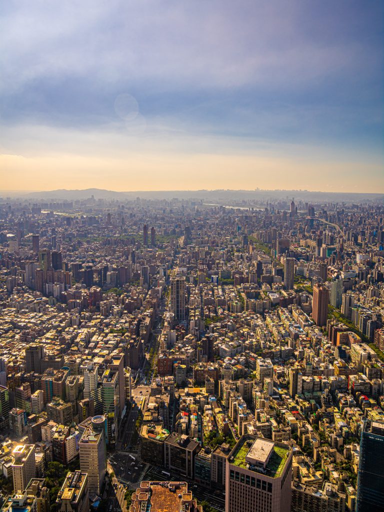 Taipeh von oben