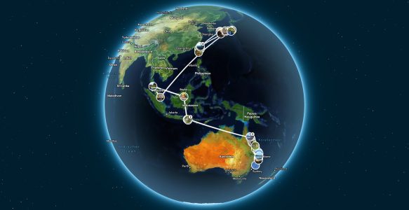 Unsere Reiseroute 2025/26