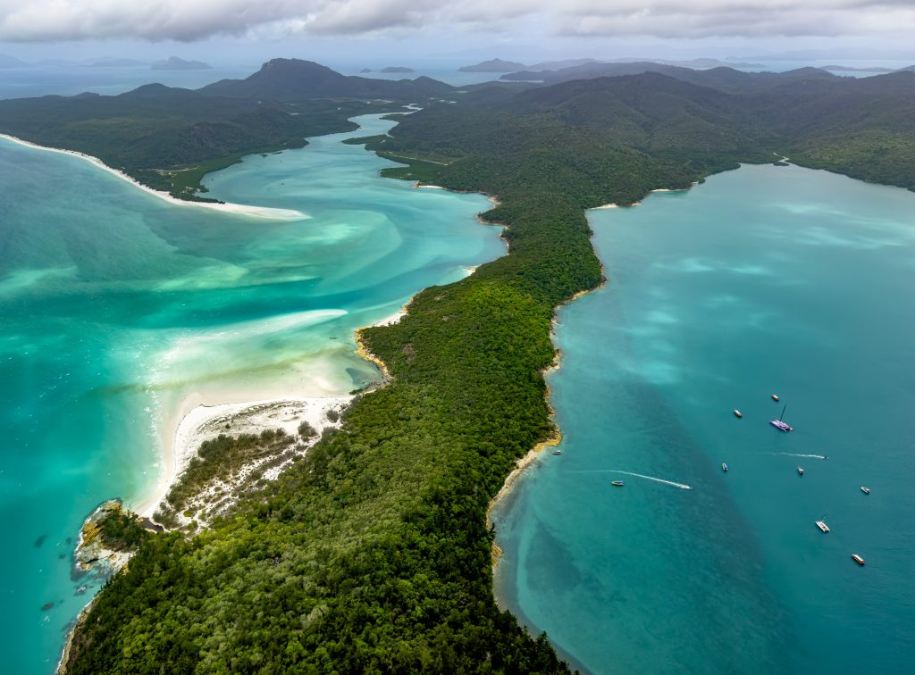 Heart Reef Rundflug Whitsundays
