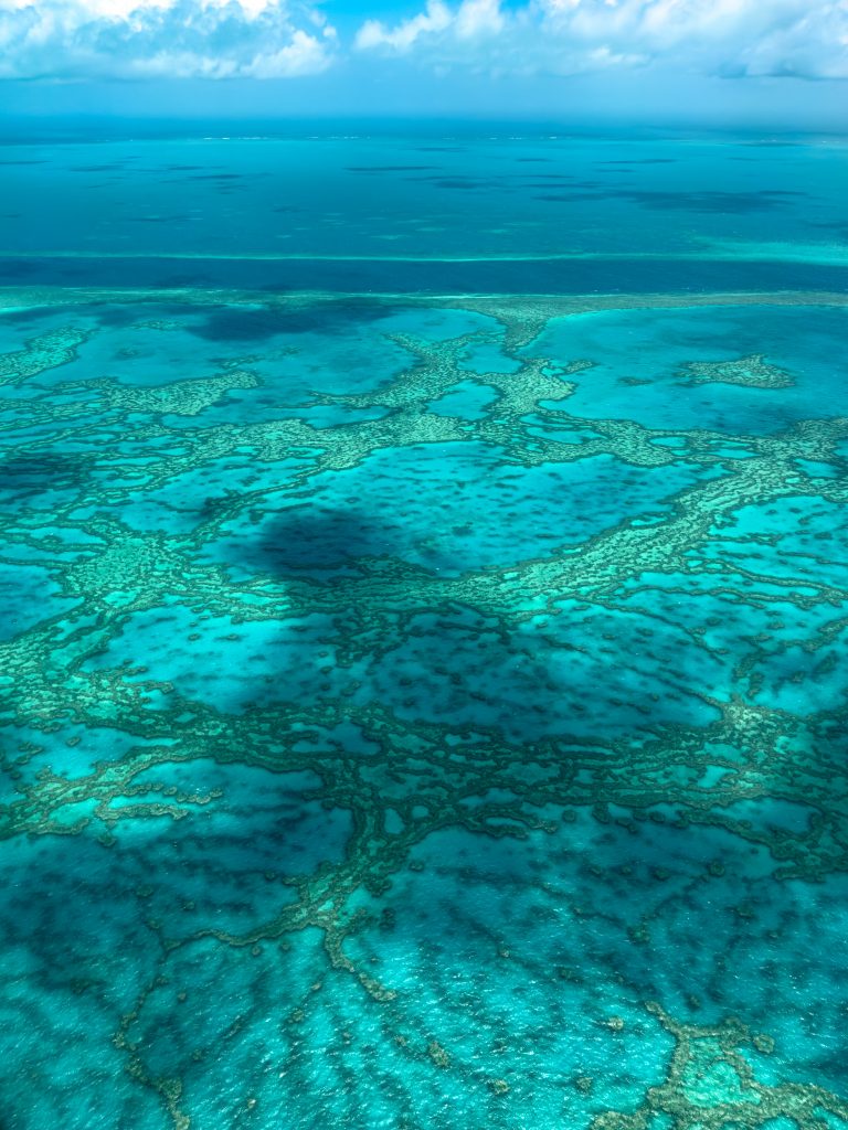 Heart Reef Rundflug Whitsundays