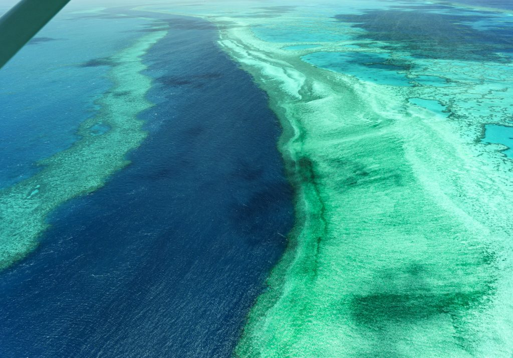 Heart Reef Rundflug Whitsundays