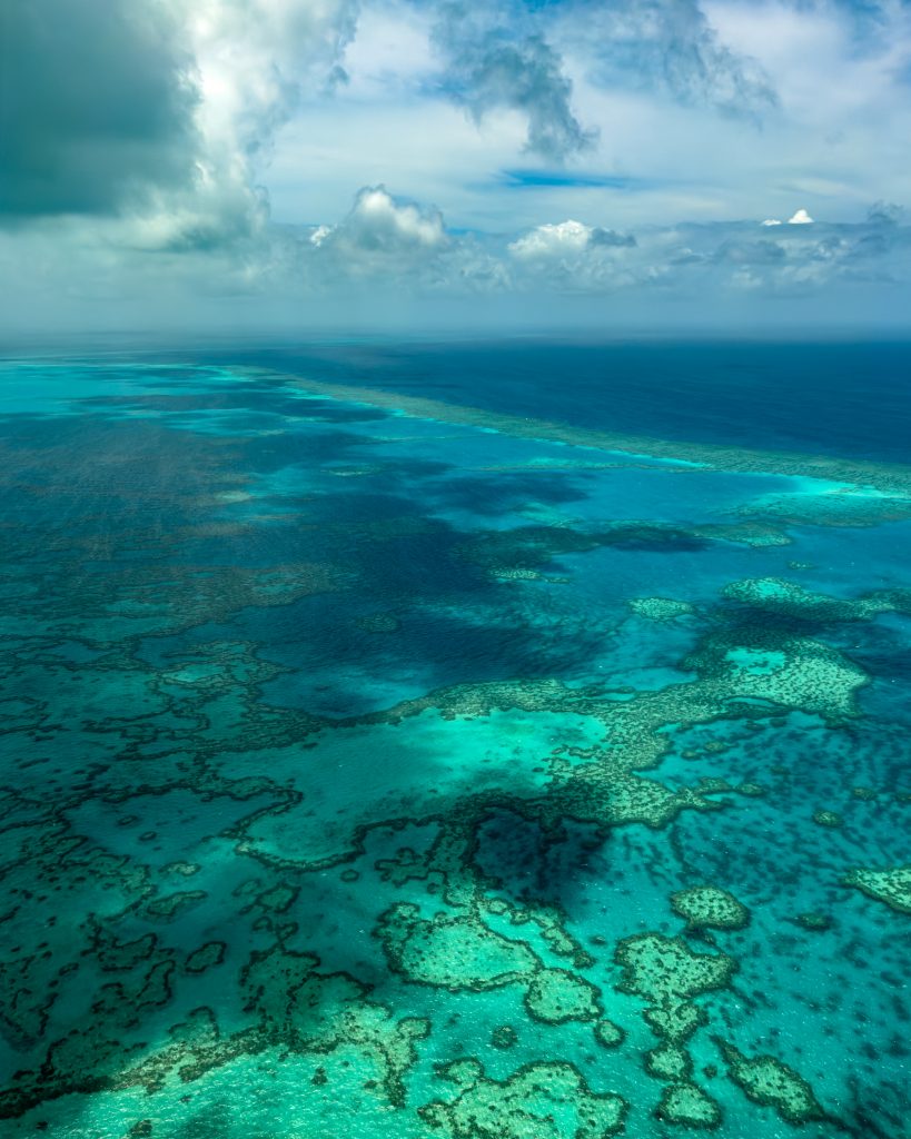 Heart Reef Rundflug Whitsundays