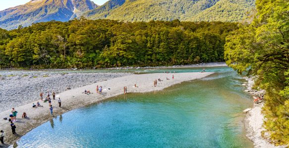 Roadtrip entlang Neuseelands Westküste – Unser Stopp an den Blue Pools