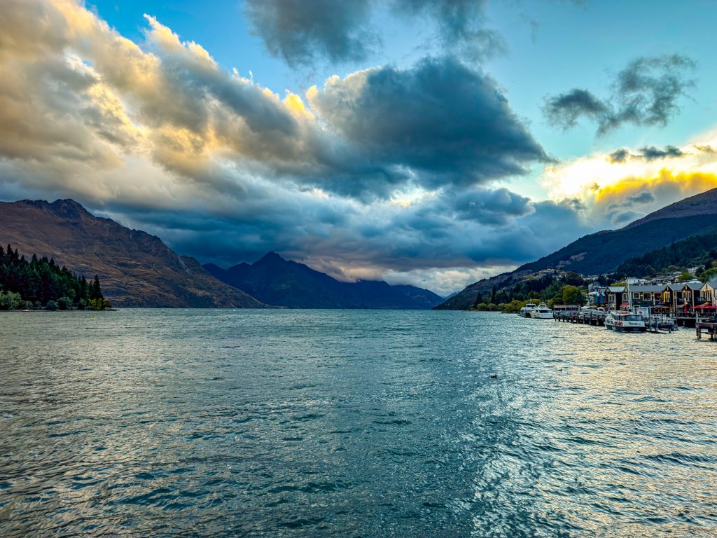 Queenstown Sonnenuntergang