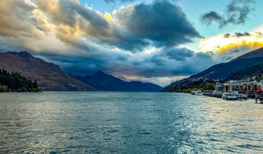 Queenstown Sonnenuntergang
