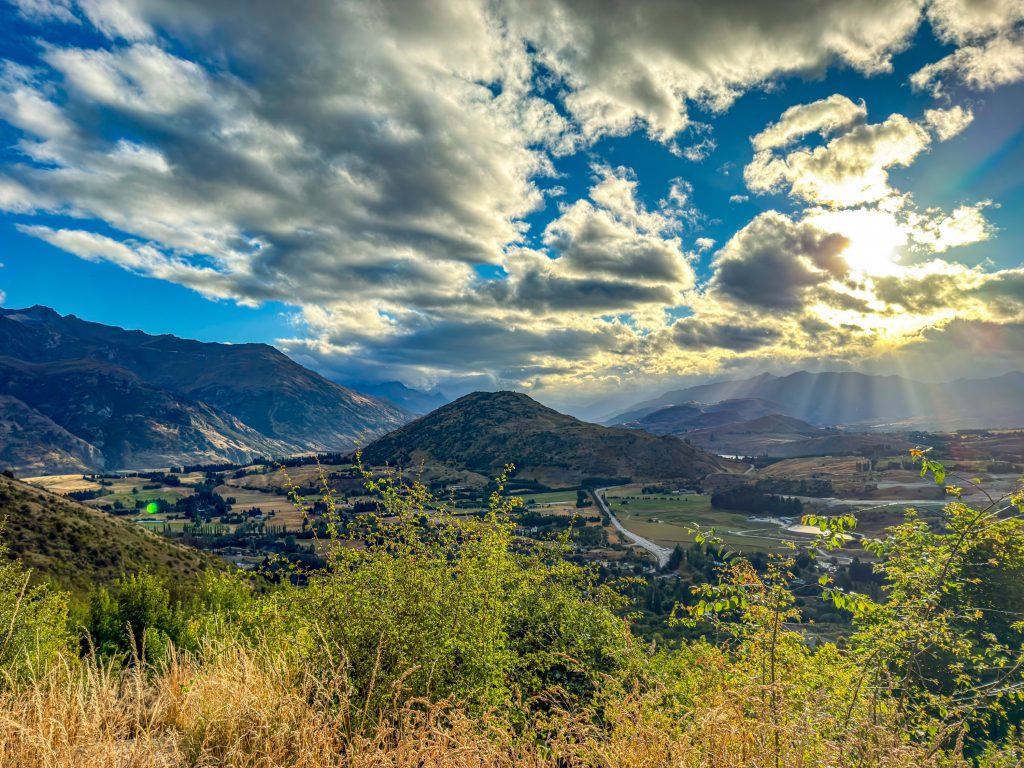 Queenstown Sonnenuntergang