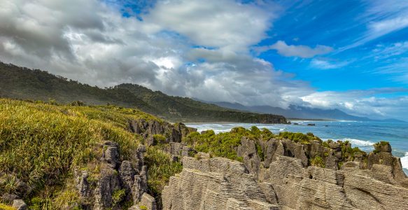 Pancake Rocks in Neuseeland: Spektakuläre Felsen an der Westküste