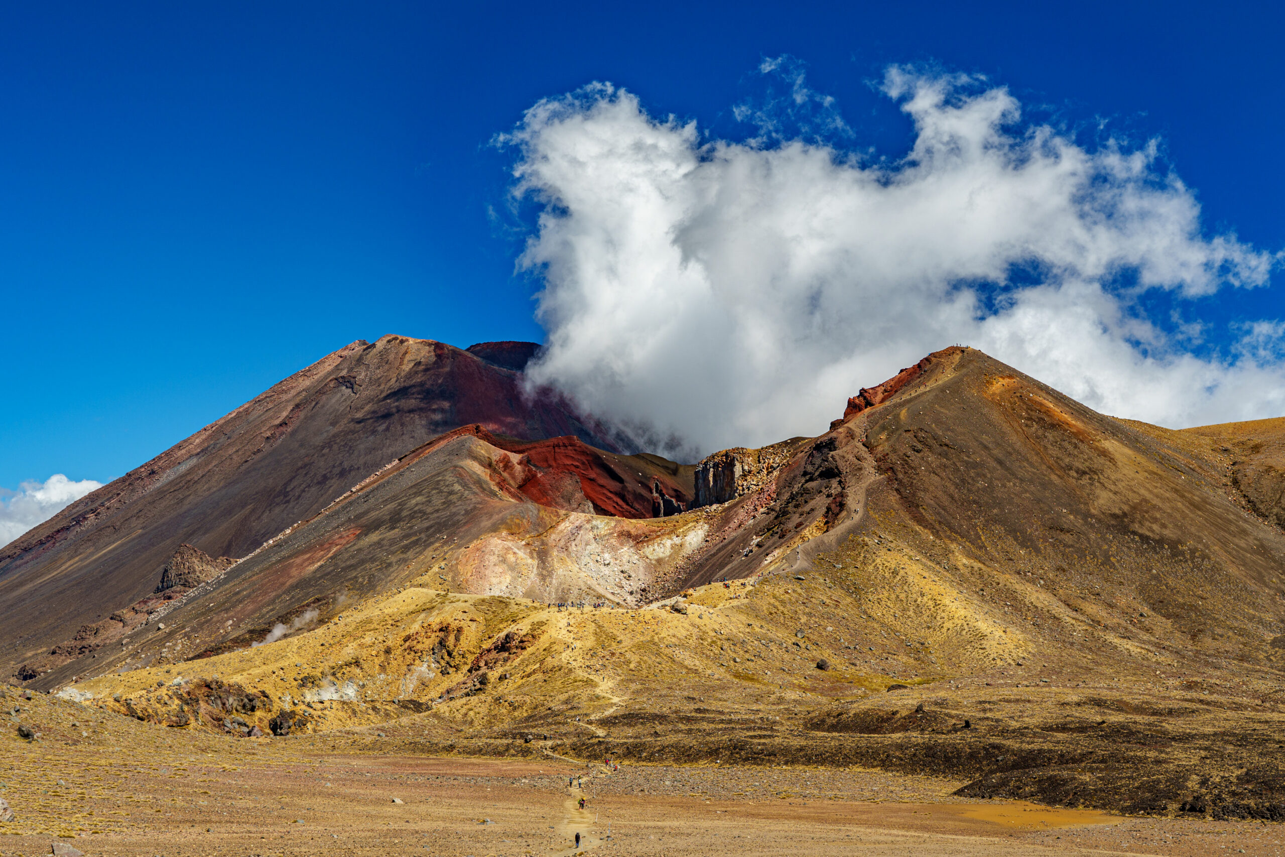 Tongariro Alpine Crossing: 20,2 Kilometer durch Mordor